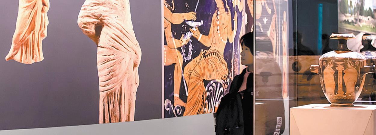 彩绘地中海“一座古城的文明与幻想”展览26日在四川博物院开幕